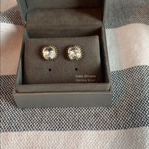 Gold crystal Sorrelli studs